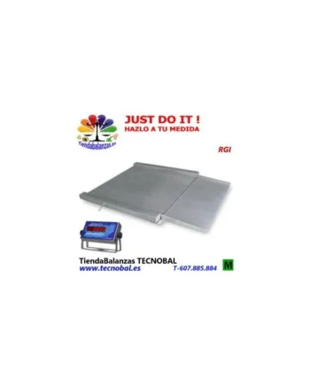 RGI 1212/1512/1515 1500/3000Kg Plataforma inox Baxtran