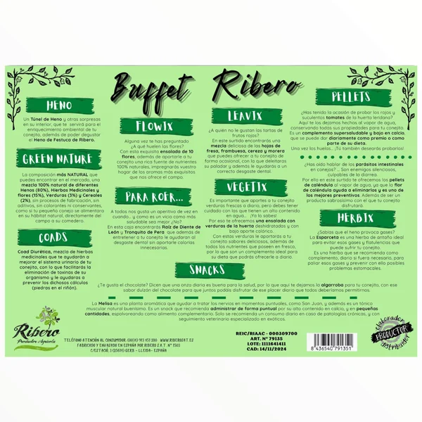 Ribero Buffet Conejo