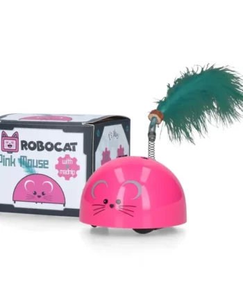 Robocat- Ratón interactivo Rosa