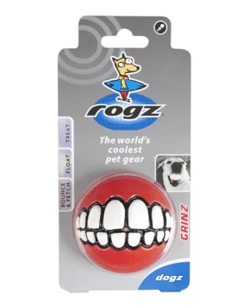 Rogz Grinz — Pelota Dispensadora de Snacks para Perros