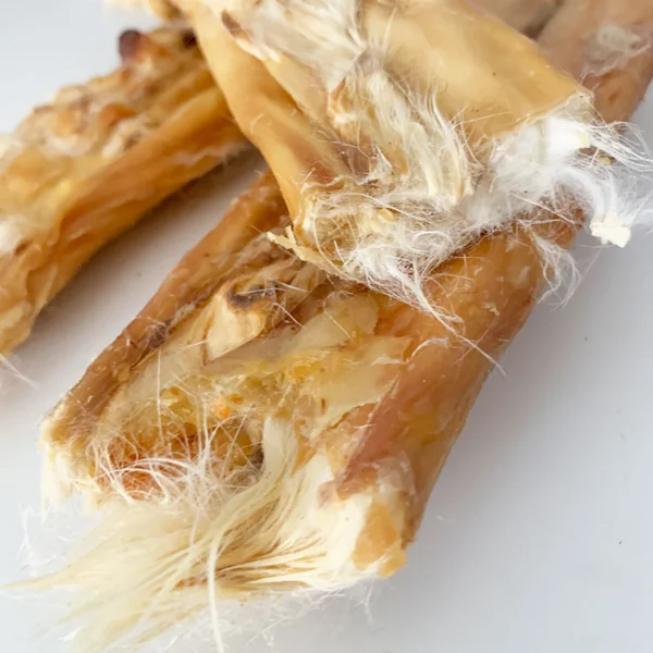 Roll de piel de conejo con pelo 45cm