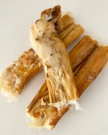 Roll de piel de conejo con pelo