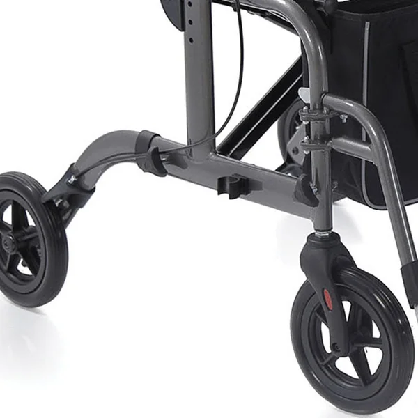 Rollator Andador de Aluminio para Deambular 4 Ruedas