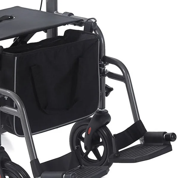 Rollator Andador de Aluminio para Deambular 4 Ruedas