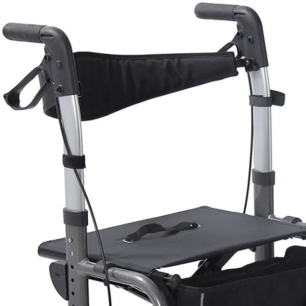 Rollator Andador de Aluminio para Deambular 4 Ruedas