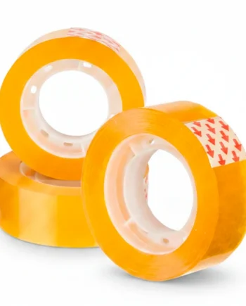 Rollo de Cinta Adhesiva transparente 3uds