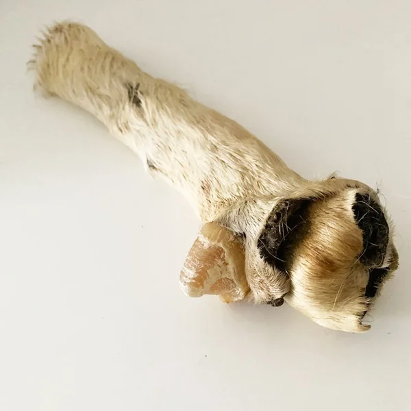 Rollo de piel de vacuno con pezuña