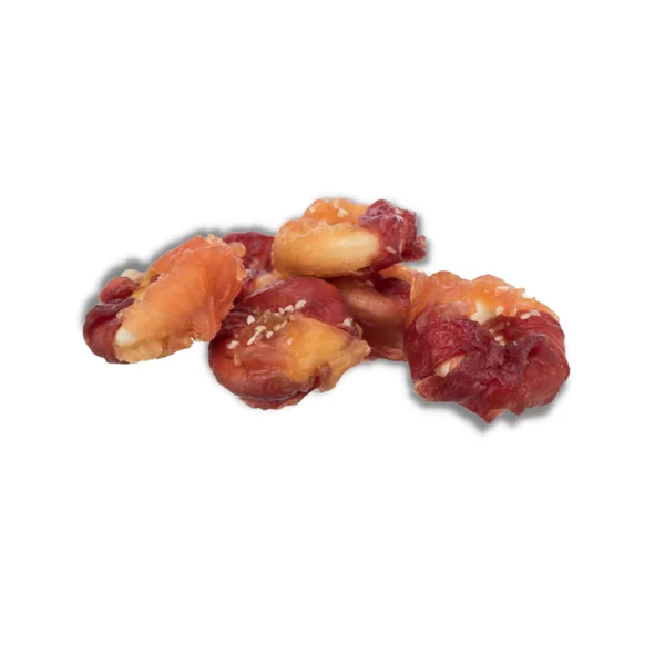 Rosquitas de pollo y pato con sésamo