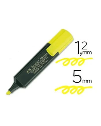 Rotulador Faber-Castell Textliner 48 Amarillo