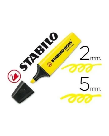 Rotulador Stabilo Boss 70 Amarillo