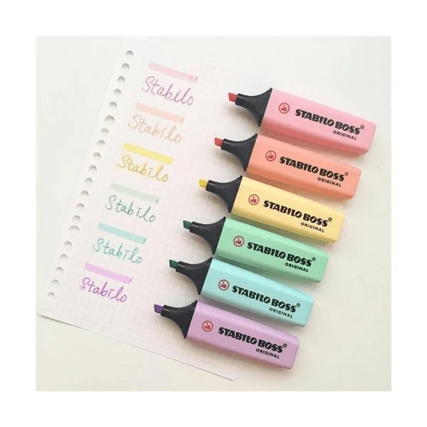 Rotulador Stabilo Boss Pastel Morado