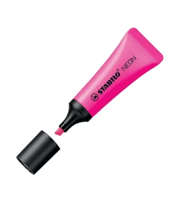 Rotulador stabilo fluorescente neon Morado