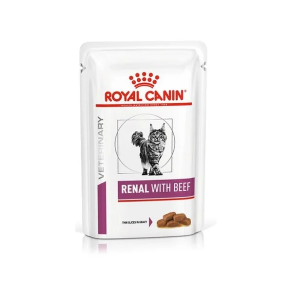 Royal Canin Gato Renal Buey en Salsa