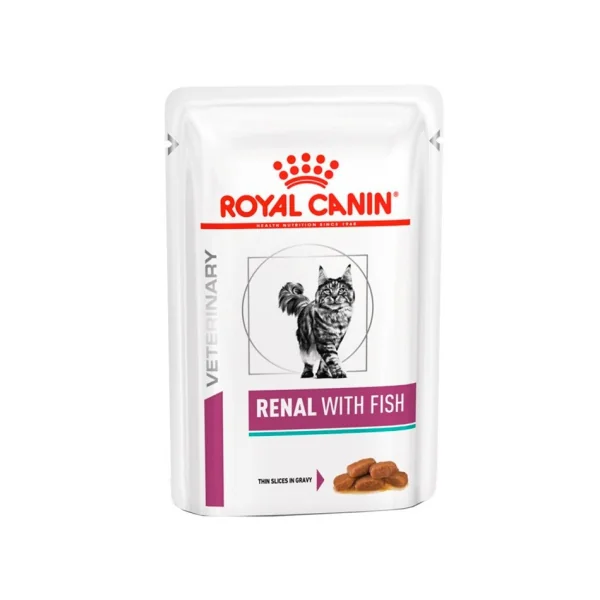 Royal Canin Gato Renal Pescado en Salsa