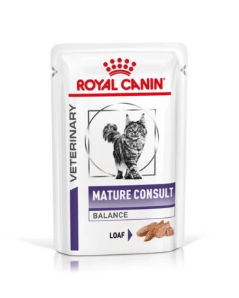 Royal Canin Mature Consult Balance Alimento Húmedo para Gatos en Paté