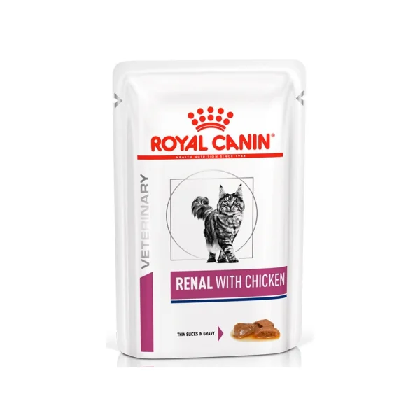Royal Canin Renal Pollo Salsa Gatos