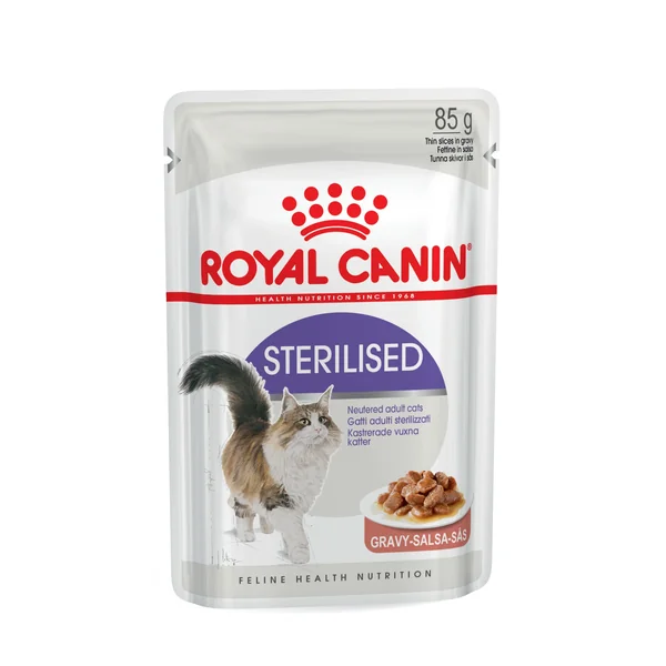 Royal Canin Sterilized Salsa 85 g Comida Húmeda para Gatos