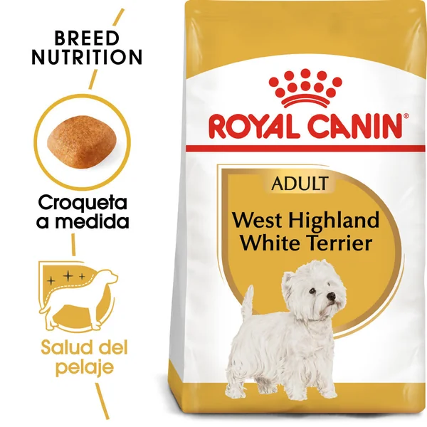 Royal Canin West Highland White Terrier Adulto Pienso para Perros de Raza