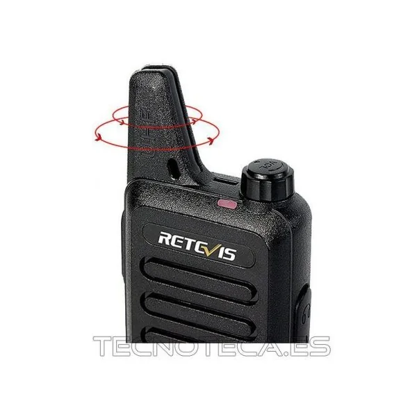 RT22. Emisora de mano PMR446 RETEVIS (pareja)