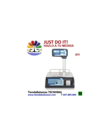 RTI-6/15Kg 2/5g 15/30Kg 5/10g Balanza comercial Baxtran