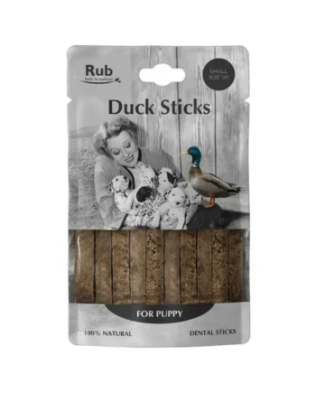 Rub Stick Dental de Pato para Cachorros