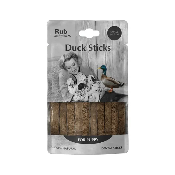 Rub Stick Dental de Pato para Cachorros