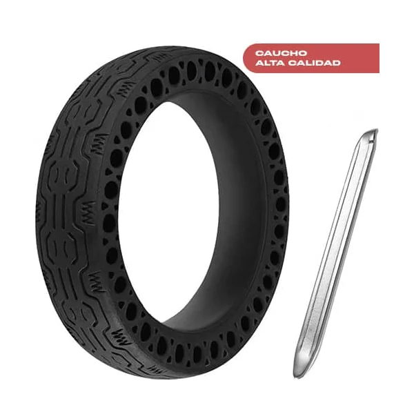 Rueda para patinete Electrico compatible con Xiaomi M365 v2 Negro
