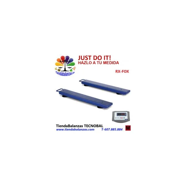 RX-FOX ACCUREX 3000Kg 500g Barras pesadoras de Gram