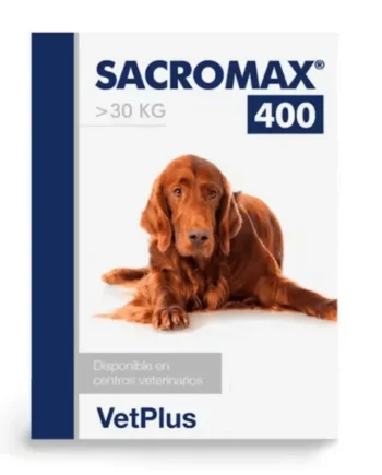 SACROMAX 400 perros más de 30 kg hepatoprotector 30 sobres