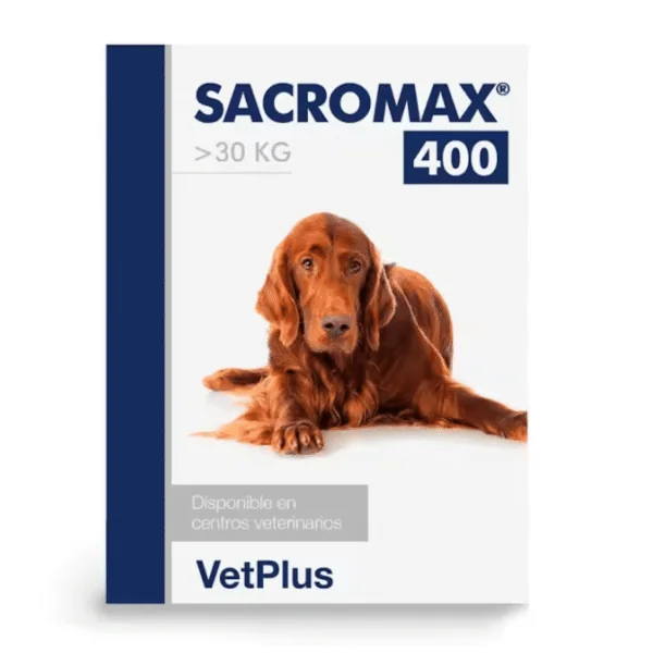 SACROMAX 400 perros más de 30 kg hepatoprotector 30 sobres