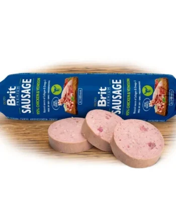 Salchicha Brit pollo y venado 800 gr