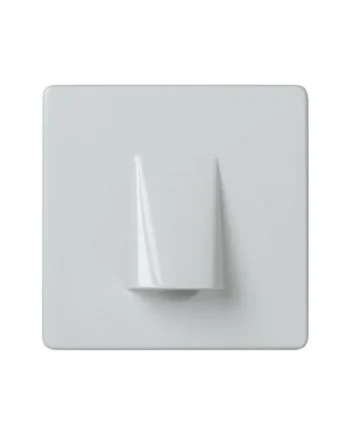 Salida de cable ancho Simon 27 Play Blanco