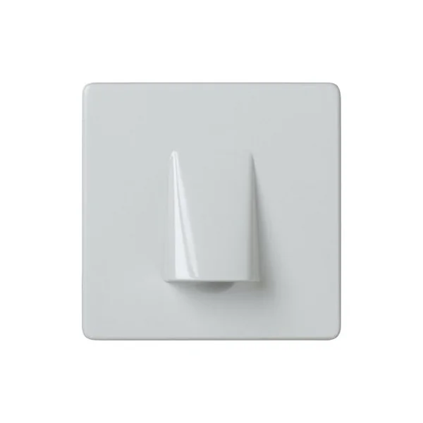 Salida de cable ancho Simon 27 Play Blanco