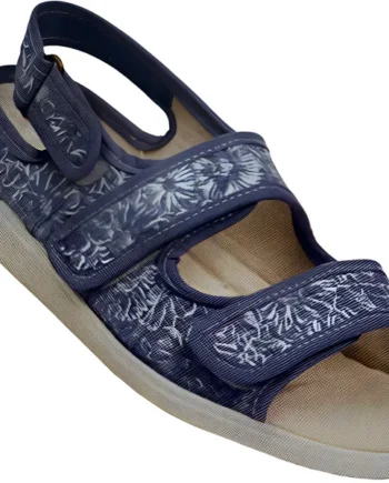 Sandalias de Verano Mujer | Estampado Flores y Cierre Velcro