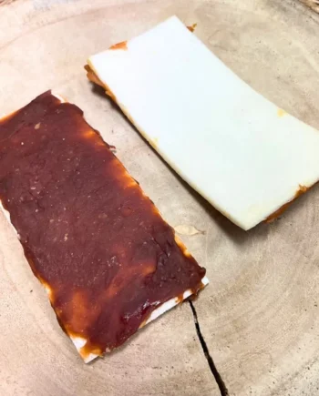 Sandwich de piel de ternera con pato