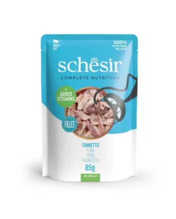 Schesir Adult Filetes de Atún en Gelatina Sobre