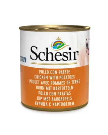 Schesir Adult Pollo con Patatas en Gelatina Lata
