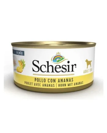 Schesir Adult Pollo con Piña en Gelatina Lata