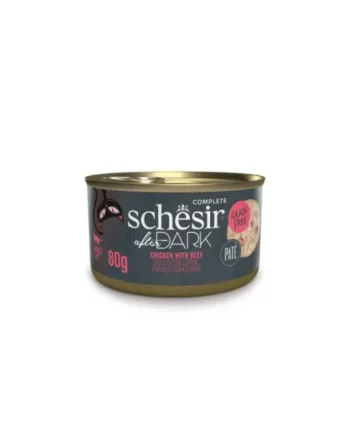 Schesir After Dark Pollo y Ternera Paté Gatos