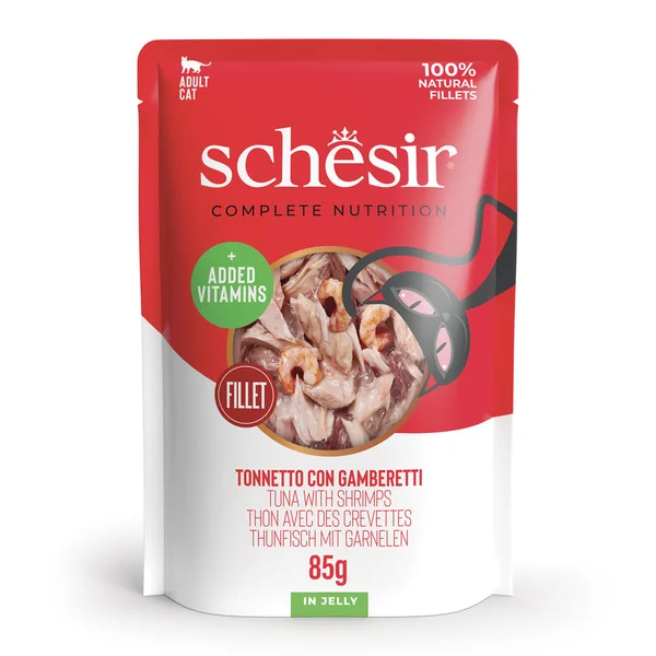 Schesir - Atún con Gambas en Gelatina 85g