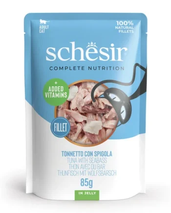 Schesir - Atún con Lubina en gelatina 85g