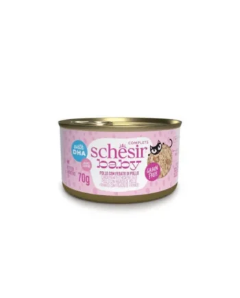 Schesir Baby Filetes Pollo con Hígado