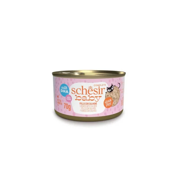 Schesir Baby Filetes Pollo con Salmón