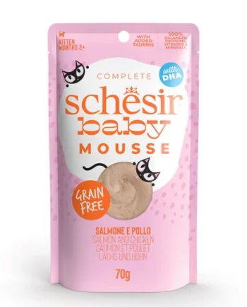 Schesir - Baby Mousse de salmón y pollo