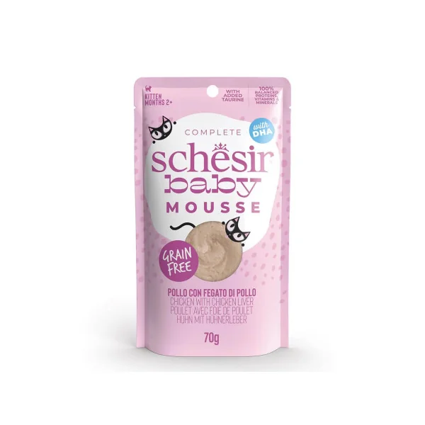 Schesir Baby Mousse Pollo Gatitos