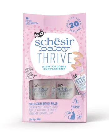 Schesir - BABY THRIVE Suplemento de Pollo e Hígado en Crema