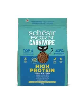 Schesir Born Carnivore Adult Arenque con Salmón Gatos
