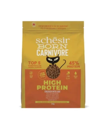 Schesir Born Carnivore Adult Pollo con Huevo Gatos