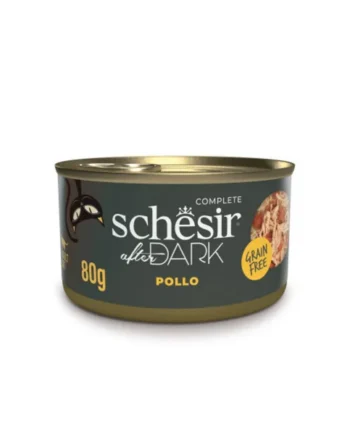 Schesir Comida Húmeda After Dark Pollo en caldo para Gatos