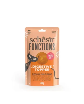 Schesir Digestive Topper Calabaza Gatos